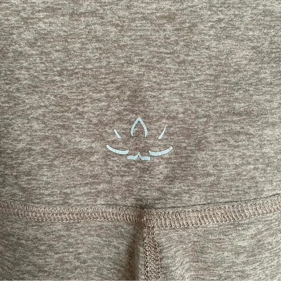 Tri-Panel Spacedye High Waisted 7/8 Yoga Leggings XS - Picture 5 of 5